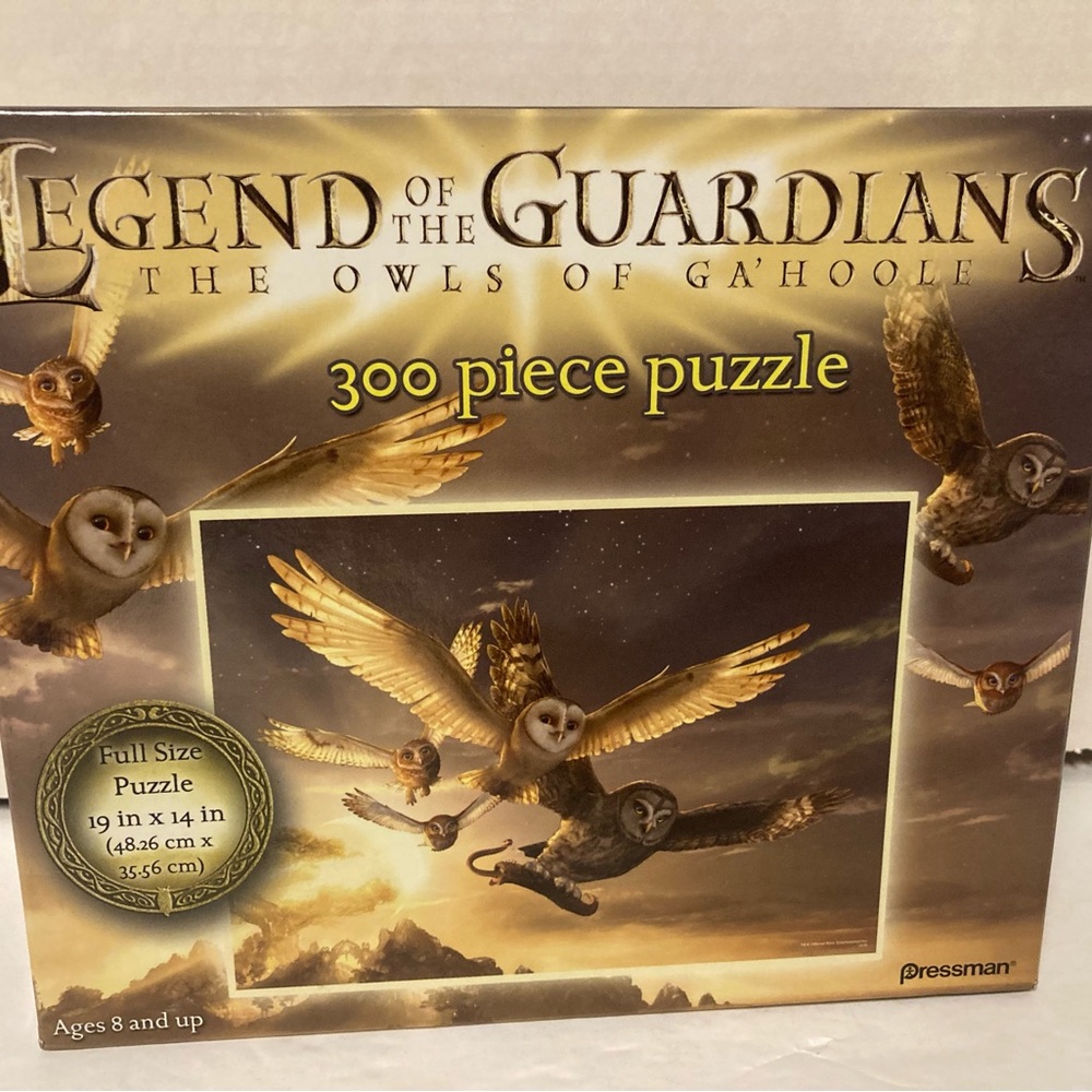 Legend of the Guardians The Owls of Ga'Hoole Jigsaw Puzzle #10498 Complete